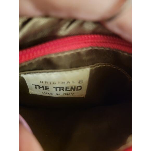 Original THE TREND Red Crocodile Print Cross Body Bag - Picture 13 of 13